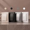 Doorbell Push Button with Frame OSTE JNH008-W WHITE