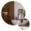 Mirror LED R-9045 90cm + 45cm
