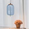 Lampa LED Sufitowa Wisząca Szklana APP443-CP Niebieska