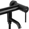 Bath faucet REA Clif Black