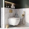 Смеситель для биде Rea Joe Brush Gold