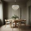 Lamp Cristal G051-CP 50CM Chrome