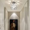 LAMPADA ELEGANTE DA SOFFITTO APP204-1C CRISTALLO ARGENTE