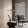 Deckenlampe APP1354 OLD GOLD 30 cm