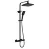 Shower set REA Tom black