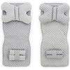 Reversible liner/ mat baby stroller 4in1 Grey/White Dots