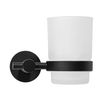 Bathroom mug Black 322233C LEO