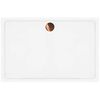 Brodzik prysznicowy akrylowy Rea Savoy biały 80x100