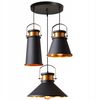 Ceiling Lamp ASTI ABC Black / Gold