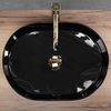 Countertop washbasin REA Nadia 50 Black Stone