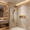 Conjunto de ducha PREMIUM Rea Como M2 Brush Gold
