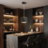 Lampe APP934-1CP Elegent Black