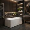 Built-in acrylic bathtub Rea Prima 150