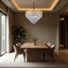 Lampe suspendue Cristal G050-CP 50CM GOLD