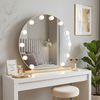Mirror LED HOLLYWOOD L. Gold 50 cm