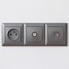 Presa RJ45 con Cornice OSTE JNH010-S GREY