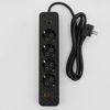Prelungitor Multipriză 4 prize + 2x USB-A + USB-C JNH021-4A Black