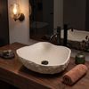 Countertop Basin Rea Isla Warm Beige