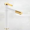 High Bathroom faucet SMART White Gold