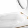 Cuvette WC suspendue Rea Carlo Mini Tornado NFQ GOLD EDGE
