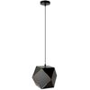 LAMPA WISZĄCA SUFITOWA GEOMETRYCZNA APP287-1CP CZARNA