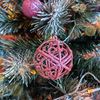 Christmas tree ornaments PINK 100pcs KL-21X03