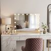 Mirror LED HOLLYWOOD L.Gold 80x60