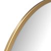 Zrcadlo kulaté MR18-20600g - Módní tenký zlatý rám 60cm