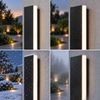 Facade LED wall lamp JNH036-G 90 Black