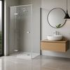 Shower enclosure Rea Atlas 80x80 Chrome