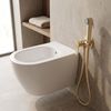Grifo para bidé Rea Argus Brush Gold