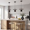 Lampă suspendată APP1145-1CP Black Rose Gold