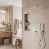 Kit de douche encastré REA Lungo white + BOX