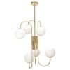 Lampa Wisząca APP1003-6CP Złota