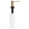 Soap dispenser COPPER brush round