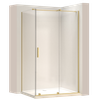 Shower enclosure REA Montana Gold Brush 140x90