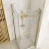 Shower enclosure REA Hugo 90x90 Gold Brush
