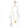 Lampe White Gold APP482-1CP