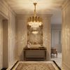 Lampada a sospensione in cristallo SWE099-CP 40cm GOLD