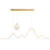 Люстра LED LHJ034-CP BRUSH GOLD