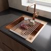 Стоманена мивка с комплект аксесоари 3 бр. REA Leo 40 Brush Copper