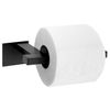 Falra szerelhető wc papír tartó Black Mat 392599