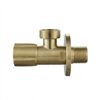 Zawór kątowy 02 1/2" x 3/4" Złoty szczotkowany