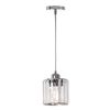 Lampa Sufitowa Kryształ APP508-1CP Srebrna