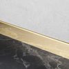 Front shower tray strip 120cm Gold