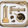 Bidet faucet  Lungo Loop Gold