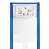 Concealed WC Frame Set Slim 024N with Chrome HD Button