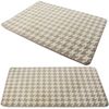 Tapis en peluche Clover Beige