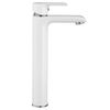Bathroom faucet REA Bloom White Chrom high