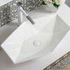 Lavabo da appoggio Rea Vegas White